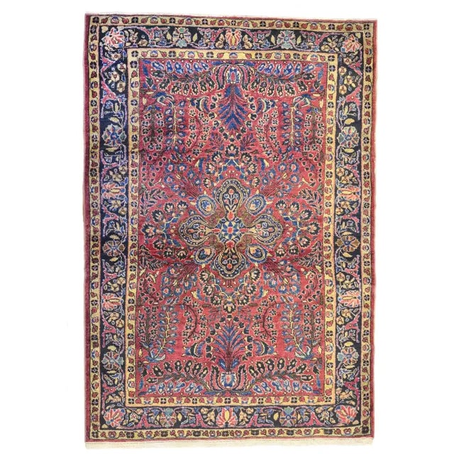 Early 20th Century Sarouk Rug For Sale In Chicago - Image 6 of 6