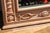 Vintage Italian Neoclassical Hand-Carved Wood Trumeau Wall Mirror, 1950s For Sale - Image 12 of 18
