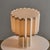 Plissé White Edition' Pleated Textile Table Lamp by Folkform for Örsjö For Sale - Image 16 of 17