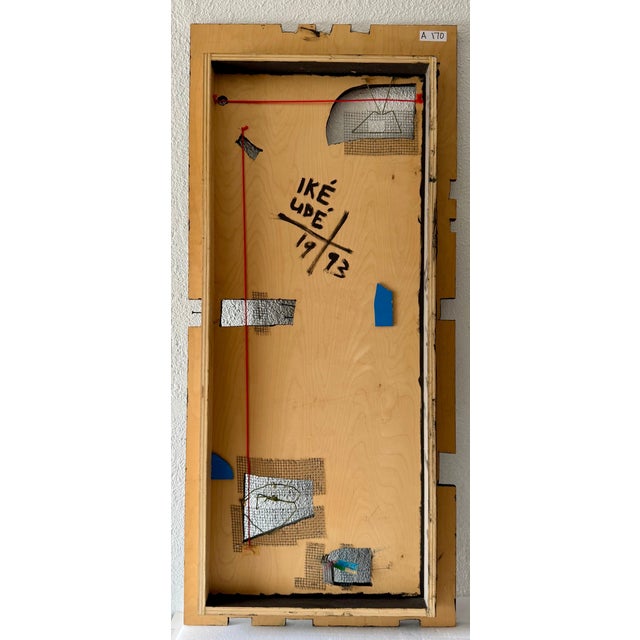 Iké Udé, Large Mixed Media Construction Sculpture Painting Ike Ude African American Art For Sale In Miami - Image 6 of 18