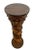 Wood Antique Italian Style Column Bust Plant Stand Pedestal Hand Carved Solid Wood For Sale - Image 7 of 12