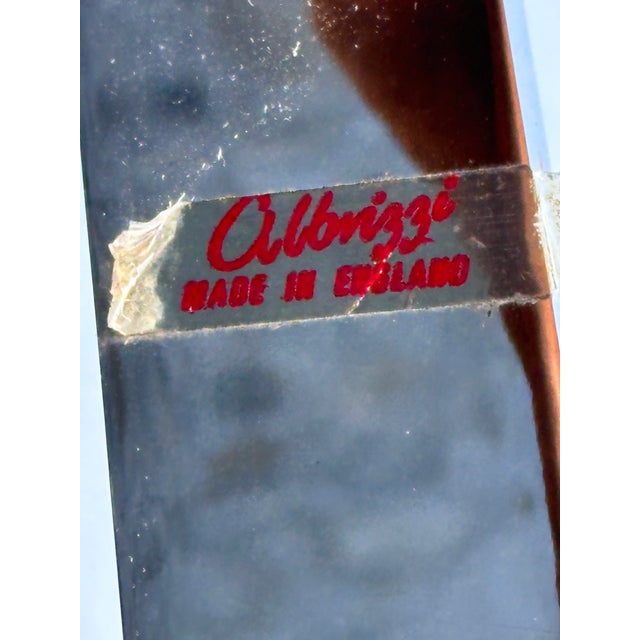 1970s Set of 4 Alessandro Albrizzi Chrome & Cognac Suede Director Chairs For Sale - Image 17 of 17