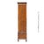 Antique Victorian Oak Wardrobe | Armoire | 3-Piece Knockdown | Beveled Mirror | Key | 19th Century For Sale - Image 9 of 18