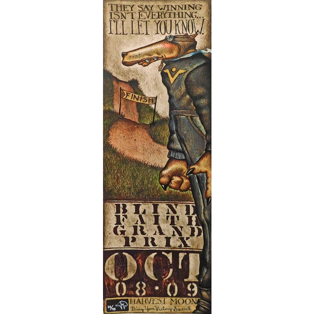 Markus Pierson "Blind Faith Suite-Man & Woman" Hand Signed Limited Ed. Fine Art For Sale - Image 9 of 10