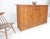 Solid Teak Danish Mid Century Modern 45" Tall 3 Door Compartment Credenza MINT For Sale - Image 6 of 15
