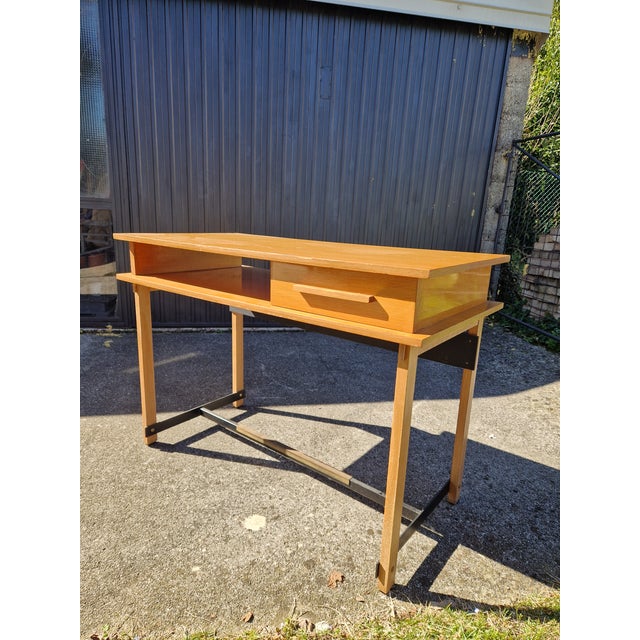 Vintage Teak Desk, 1960s For Sale - Image 15 of 16