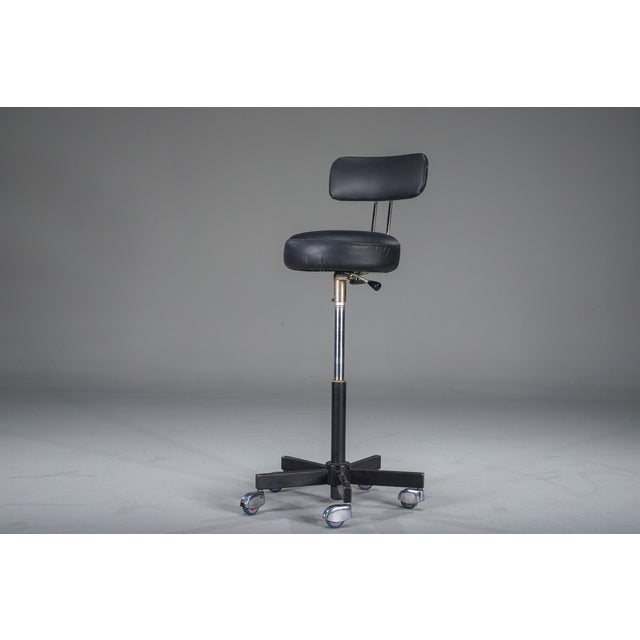 Doctor's Swivel Stool from Jörg & Sohn Coburg, 1973 For Sale - Image 4 of 8