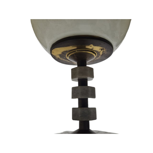 Art Deco Style Bedside Lamp from Polam, Poland, 1970s For Sale - Image 14 of 18