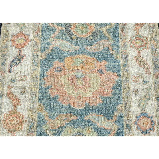 Early 21st Century Turkish Oushak Runner Rug 2'4" x 5'8" #17449 For Sale - Image 5 of 8