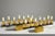 Wood Brutalist 7 Light Menorah Candelabra For Sale - Image 7 of 8