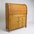 Vintage Oak Tambour Roll Top Secretaire For Sale - Image 9 of 9