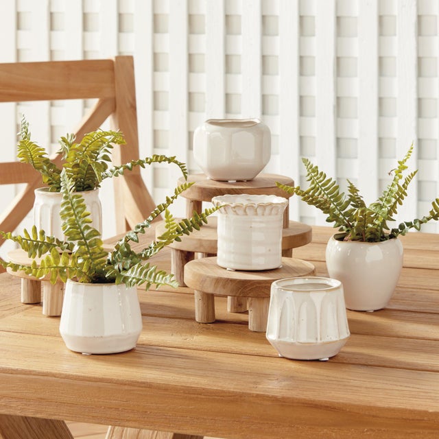 Contemporary Dezie Mini Pots, Set Of 6 For Sale - Image 3 of 14