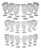 Drinking Glasses by Baccarat, France, 1960, Set of 36 For Sale
