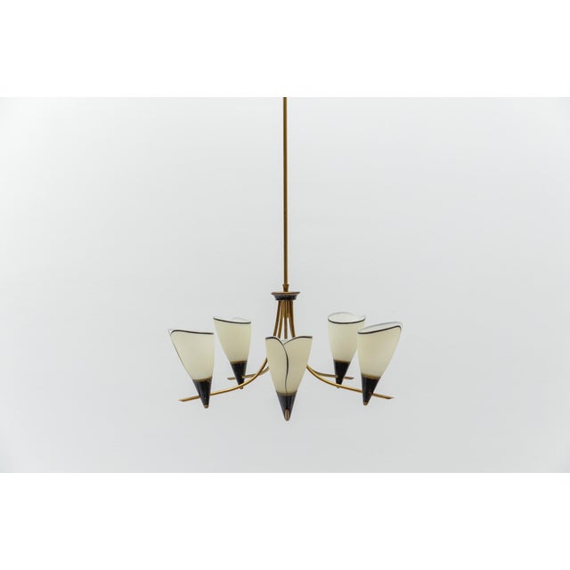 Sputnik Pendant Lamp in the style of Arteluce, Italy, 1950s For Sale - Image 6 of 14