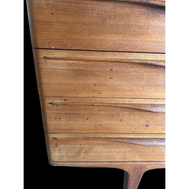 Brown Vintage Scandinavian Sideboard, 1960s For Sale - Image 8 of 15