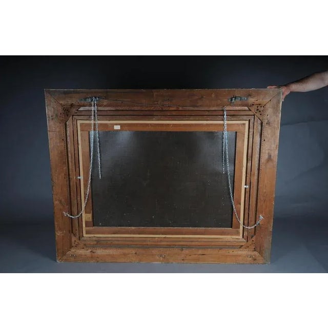 Hermann Pabst, The Return of the Sailor, Oil Painting, Framed For Sale - Image 18 of 18