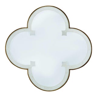 Maitland-Smith Quatrefoil Mirror For Sale