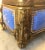Bronze gilt and handpainted Enameled cofferette, circa 1875 rectangular shape, with panels of cerulean blue ground with...