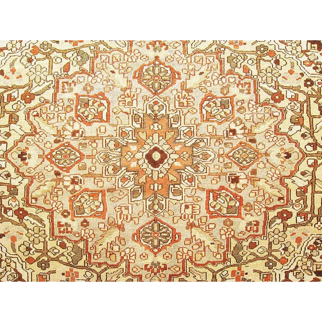 Vintage Persian Baktiari Oriental Rug, in Room size, w/ Medallion For Sale - Image 4 of 5