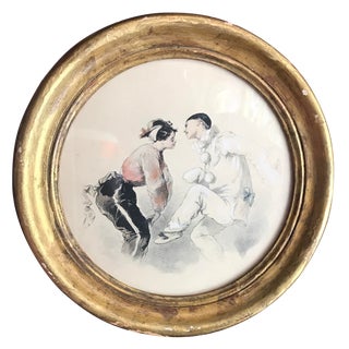 "Dancers" Gilt Frame Print For Sale