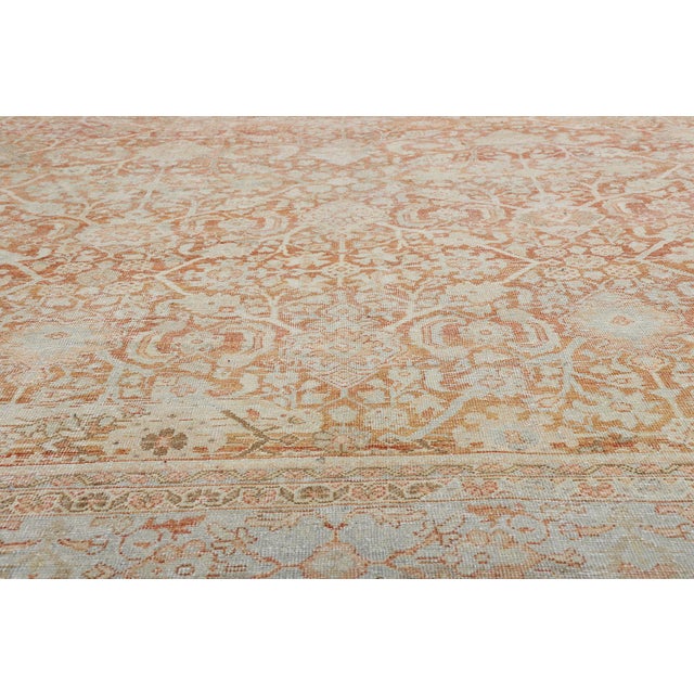 Early 20th Century Antique Persian Mahal Rug, 09'06 X 12'06 For Sale - Image 5 of 10