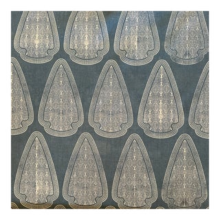Susan Connor New York Artemis Fabric Lake Distress 3 Yards Linen For Sale