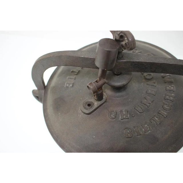 1910s Pressure Cast Iron Pot, 1910s For Sale - Image 5 of 10