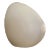 Philippe Daney for Ligne Roset Modernist Minimalist Frosted Italian Glass "Egg" Lamp For Sale