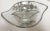 Silver 1960's Silver Overlay Glass Divided Candy Dish For Sale - Image 8 of 8