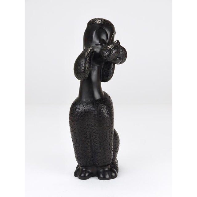 Poodle Figurine attributed to Leopold Anzengruber, Austria, 1950s For Sale - Image 15 of 18