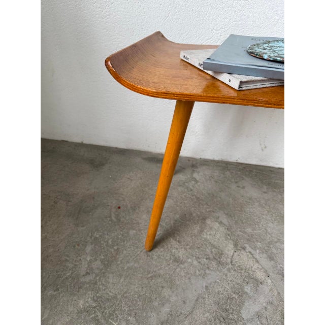 Oak Console or Coffee Table from Baumann, 1960s For Sale - Image 13 of 18