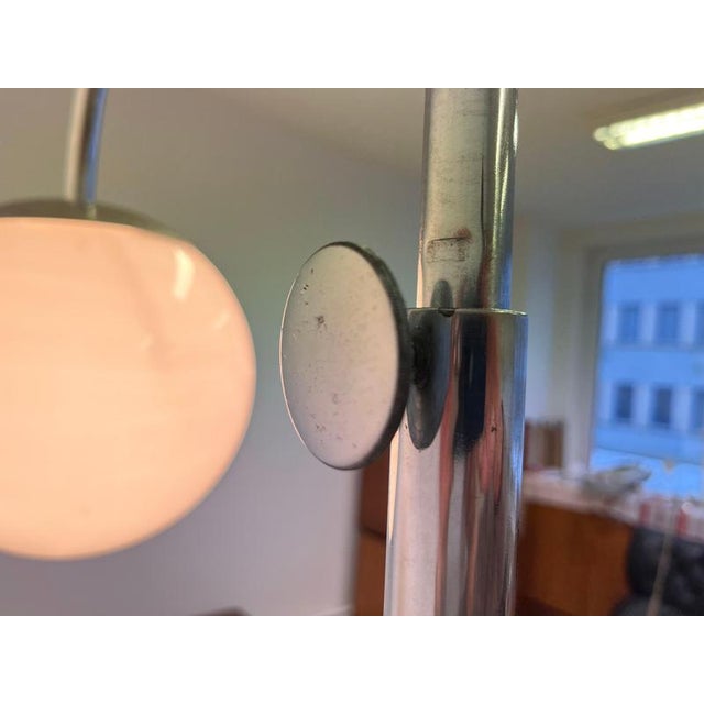 Bauhaus Vintage Bauhaus Chrome Floor Lamp, 1930s For Sale - Image 3 of 9