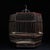 Chinese Vintage Chinese Huali Rosewood Hexagonal Bird Cage With Matching 60cm Wooden Pole For Sale - Image 3 of 10