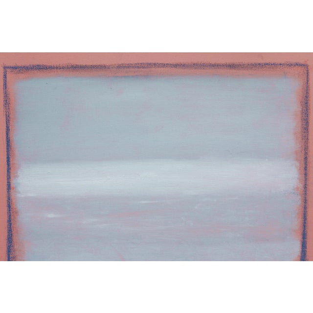 Mid-Century Modern Rothko Surprise #62 Original Painting by Stephen Neil Gill For Sale - Image 3 of 6