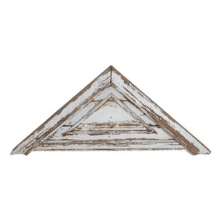 20th Century French Wood Patinated Wall Decoration For Sale