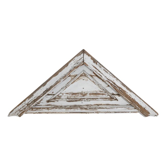 20th Century French Wood Patinated Wall Decoration For Sale