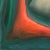 'Abstract in Coral and Jade' by Keisler, Large Mid-Century American Biomorphic Abstraction For Sale - Image 4 of 8