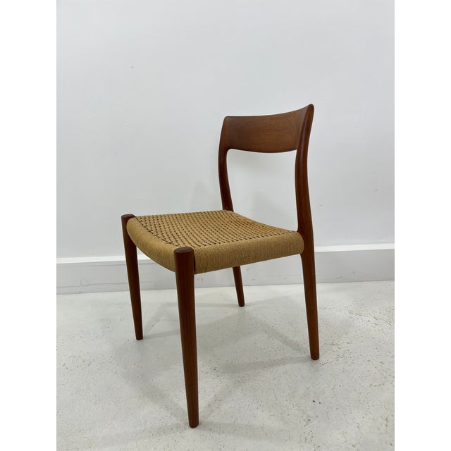 Vintage Danish Chairs by Niels Møller for J. L. Møllers, 1960s, Set of 4 For Sale - Image 12 of 15