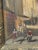 1930s Stunning Wpa Era Cityscape Masterpiece Oil Painting Signed "L. Becker" For Sale - Image 4 of 10