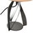 Space Age Mushroom Table Lamp in White with Satin Glass Shade and Metal Base For Sale - Image 4 of 8