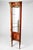 Early 20th Century French sand burl wood mahogany hutch cabinet / vitrine, featuring a beautifully figured sand burl wood...