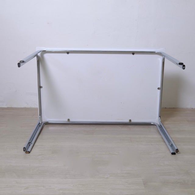 Vintage Space Age Bauhaus Style Dining Table, 1970s For Sale - Image 17 of 18