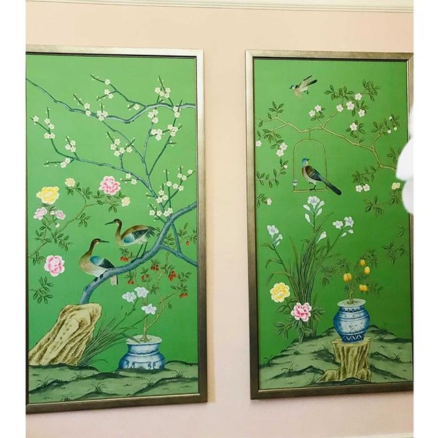 If you love the look of De Gournay wallpaper but not the price, this is for you. Luxury Hand-Painted Silk Wallpaper |...