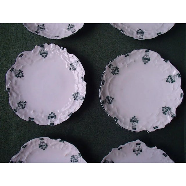 Small Antique Plates, Set of 6 For Sale - Image 14 of 18