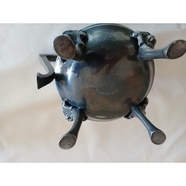 Late 19th Century Webster Silver Plate Coffee/Tea Service With Horse Finials - 7 pcs For Sale - Image 16 of 18