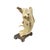 Wood Cypress Root Wood Carved Irregular Happy Buddha Statue Artistic Figure For Sale - Image 7 of 9