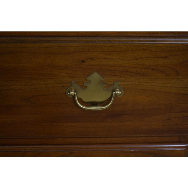 Harden Cherry Triple Stack Chippendale High Chest For Sale - Image 9 of 16