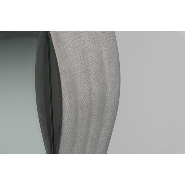 Waved Wall Mirror from Lorenzo Burchiellaro, Italy, 1975 For Sale - Image 13 of 14