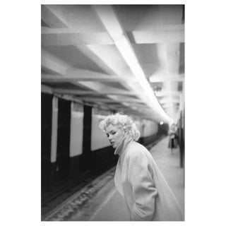 'Marilyn in Grand Central Station' Unframed Archival Pigment Print For Sale