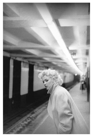 'Marilyn in Grand Central Station' Unframed Archival Pigment Print